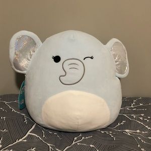 Blue Winking Mila the Elephant 12” Squishmallow
